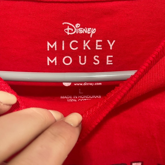 NWOT Disney Keep Rollin Mickey Long Sleeve Size Large - Picture 2 of 3